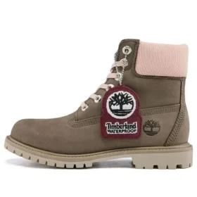 Premium 6-Inch Waterproof Boot, wasserdicht, „Olive Nubuck“