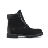 Premium 6-Inch Waterproof Boot, wasserdicht, weite Passform „Schwarz Nubuck“