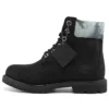Premium 6-Inch Waterproof Stiefel mit breiter Passform „Schwarz Nubuck“