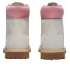 Premium 6-Inch Waterproof Stiefel „Natural Nubuck Pink“