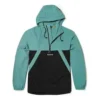 Pullover-Windjacke „Green Schwarz“
