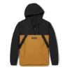 Pullover-Windjacke „Schwarz Braun“
