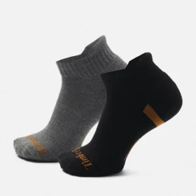 Richford 2er-Pack halbgepolsterte No-Show-Socken