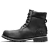 Robuste, wasserdichte 6-Inch-Stiefel „Schwarz Full Grain“