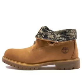Roll Top Premium Stiefel Basic «Weizen-Olivgrün-Camouflage»