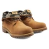 Roll Top Premium Stiefel Basic «Weizen-Olivgrün-Camouflage»