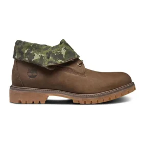 Roll-Top-Stiefel Basic «Braun Green Camouflage»