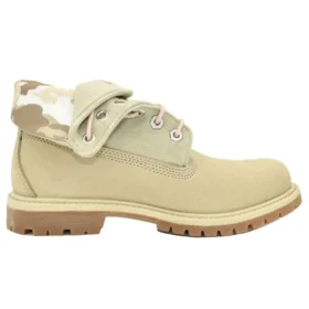 Roll Top Stiefel Basic «Grün und Hellgrün Camouflage»