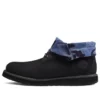 Roll Top Stiefel Basic «Schwarz Blue Camouflage»