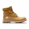 Roll Top Stiefel Basic „Weizen Pink mit Karomuster“