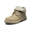 Roll Top Wide Fit Stiefel Basic «Beige White Camouflage»