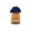 Roll Top Wide Fit Stiefel Basic «Weizen Blue»