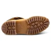 Roll Top Wide Fit Stiefel Basic «Weizen Blue»