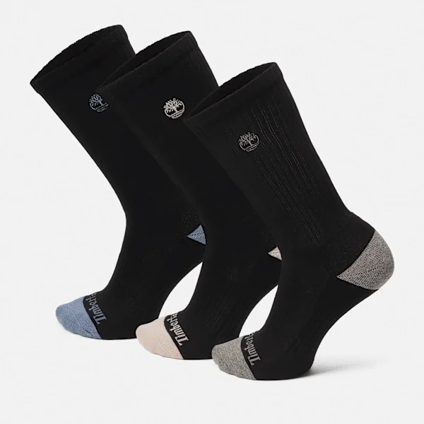 Sagamore Beach 3er-Pack halbgepolsterte Crew-Socken für Damen Sagamore Beach 3er-Pack halbgepolsterte Crew-Socken für Damen