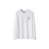 Shoe Logo Langarm-T-Shirt „White Yellow“