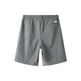 Shorts mit Logo auf der Gesäss-Taschengeldbörse „Grey“