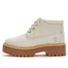 Stone Street Mid Schnürstiefel, wasserdicht, «White Nubuck»