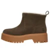 Stone Street Warm-Lined Platform «Dark Braun Full Grain»