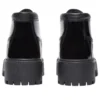 Stone Street Waterproof Platform Stiefel «Schwarz Patent Leder»
