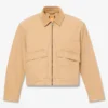 Strafford-Jacke aus gewaschenem Canvas für Damen