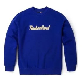 Sweatshirt mit Rundhalsausschnitt „Blue“