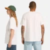 T-Shirt mit gestapeltem Logo und kurzen Ärmeln