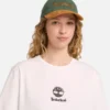 T-Shirt mit gestapeltem Logo und kurzen Ärmeln