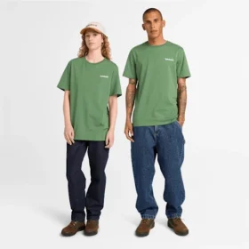 T-Shirts mit Logo auf Vorder- und Rückseite