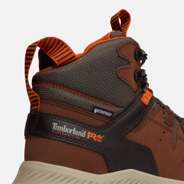 Tempe 6 Herren-Arbeitsstiefel mit Stahlkappe und wasserdichtem Obermaterial Tempe 6 Herren-Arbeitsstiefel mit Stahlkappe und wasserdichtem Obermaterial