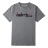 Timberland Casual Rundhals-T-Shirt mit Aufdruck, kurzärmelig, grau