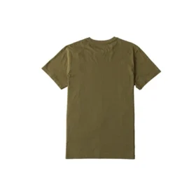 Timberland Casual Rundhals-T-Shirt mit Aufdruck, kurzärmelig, grün