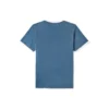 Timberland Casual Rundhalsausschnitt mit Aufdruck, kurzärmelig, blau