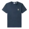 Timberland Casual Shorts mit Kurzarm Rundhalsausschnitt Blau