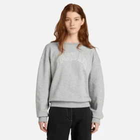 Timberland® Damen-Sweatshirt mit Rundhalsausschnitt und saisonalem Logo