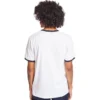 Timberland Freizeit-T-Shirt mit Rundhalsausschnitt und Aufdruck, kurzärmelig, weiss