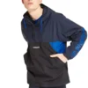 Timberland Jacke mit Ärmellogo und grosser Tasche, marineblau