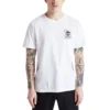 Timberland Kurzarm-Shirt mit Rückenprint, weiss