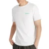 Timberland Kurzarm-T-Shirt mit Rundhalsausschnitt und Rückenaufdruck, weiss
