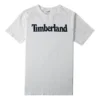 Timberland Logo-Aufdruck Kurzarm-Shirt Weiss