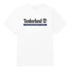 Timberland Logo-Aufdruck Kurzarm-Shirt Weiss