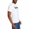 Timberland Logo-Aufdruck Kurzarm-Shirt Weiss