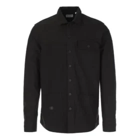 Timberland Mehrfach-Taschengeldbörsen-Gabelkragen-Jacke Schwarz