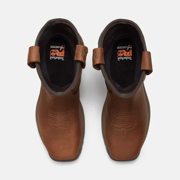 Timberland PRO Titan™ Ev Pull-On Arbeitsstiefel für Herren mit Zehenschutzkappe aus Verbundmaterial, wasserdicht Timberland PRO Titan™ Ev Pull-On Arbeitsstiefel für Herren mit Zehenschutzkappe aus Verbundmaterial, wasserdicht