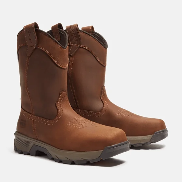 Timberland PRO Titan™ Ev Pull-On Arbeitsstiefel für Herren mit Zehenschutzkappe aus Verbundmaterial, wasserdicht Timberland PRO Titan™ Ev Pull-On Arbeitsstiefel für Herren mit Zehenschutzkappe aus Verbundmaterial, wasserdicht