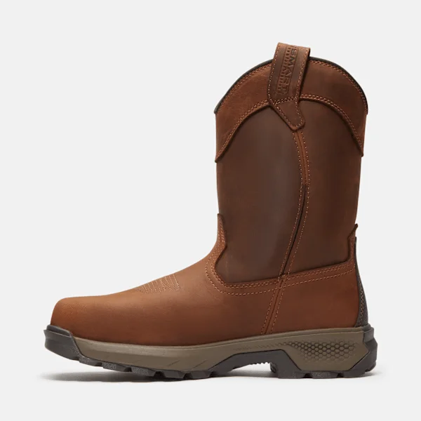Timberland PRO Titan™ Ev Pull-On Arbeitsstiefel für Herren mit Zehenschutzkappe aus Verbundmaterial, wasserdicht Timberland PRO Titan™ Ev Pull-On Arbeitsstiefel für Herren mit Zehenschutzkappe aus Verbundmaterial, wasserdicht