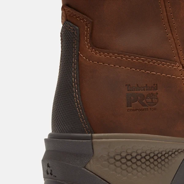 Timberland PRO Titan™ Ev Pull-On Arbeitsstiefel für Herren mit Zehenschutzkappe aus Verbundmaterial, wasserdicht Timberland PRO Titan™ Ev Pull-On Arbeitsstiefel für Herren mit Zehenschutzkappe aus Verbundmaterial, wasserdicht