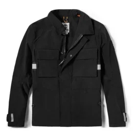 Timberland Reflektierende Cargo-Jacke mit mehreren Taschen Schwarz