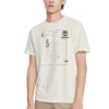 Timberland Shorts mit Muster, weiss