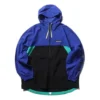 Timberland Splicing Kapuzenjacke mit Reissverschluss Blau