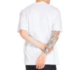 Timberland SS20 Hollow Out Zipper Pocket Printing Kurzarm-Shirt Weiss